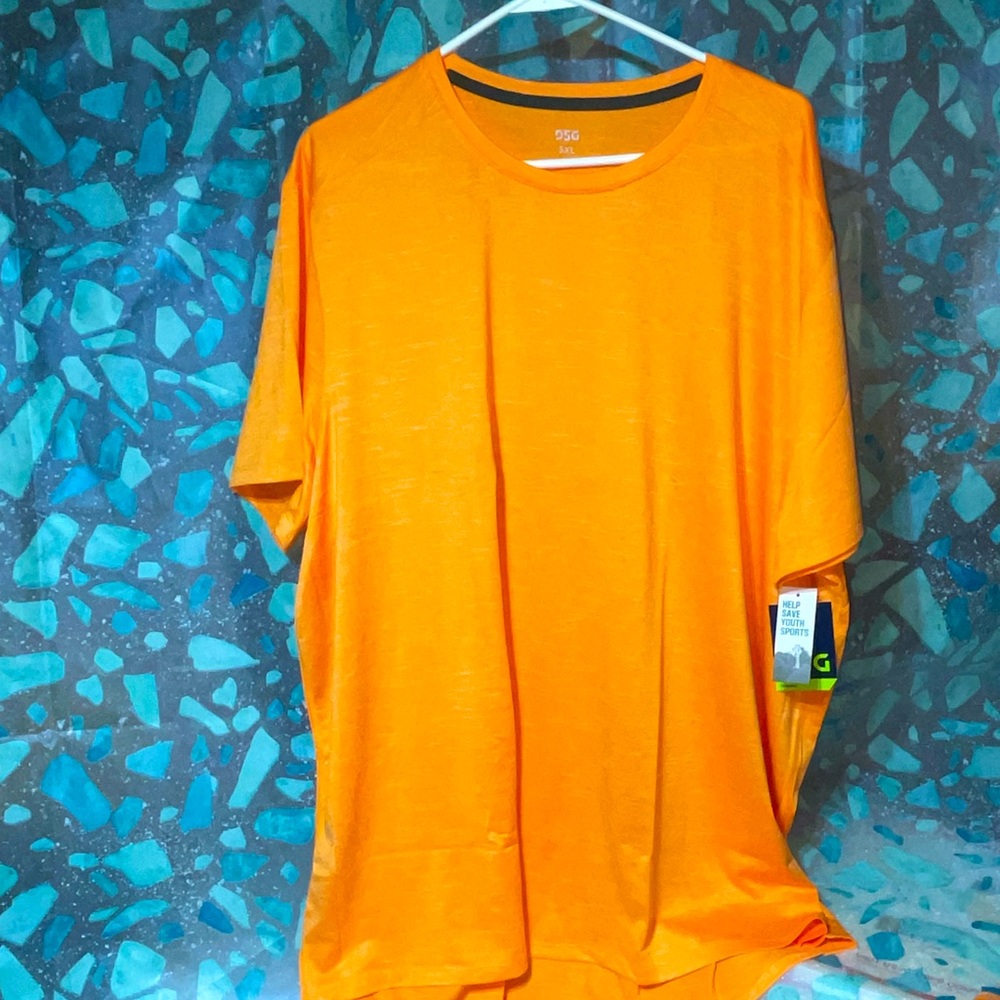 DSG Men’s Performance Orange T-Shirt